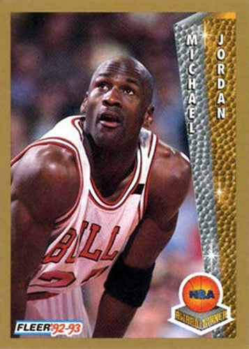 #246 Michael Jordan - Chicago Bulls - 1992-93 Fleer Basketball