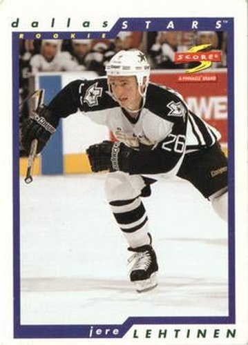 #246 Jere Lehtinen - Dallas Stars - 1996-97 Score Hockey