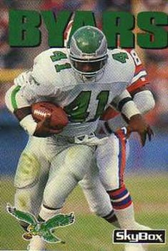 #246 Keith Byars - Philadelphia Eagles - 1992 SkyBox Impact Football