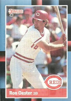 #246 Ron Oester - Cincinnati Reds - 1988 Donruss Baseball