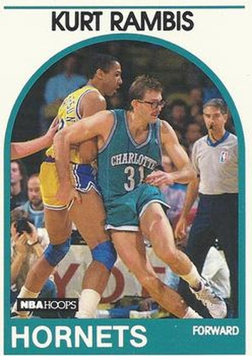 #246 Kurt Rambis - Charlotte Hornets - 1989-90 Hoops Basketball