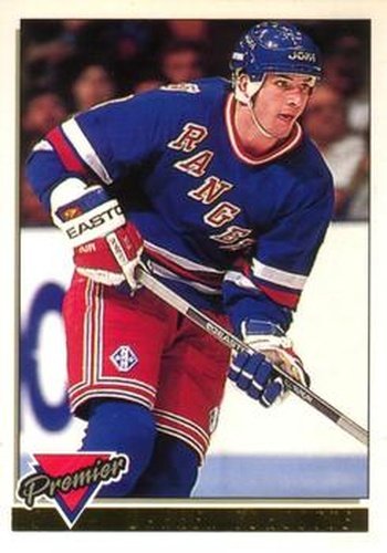 #246 Darren Turcotte - New York Rangers - 1993-94 O-Pee-Chee Premier Hockey - Gold