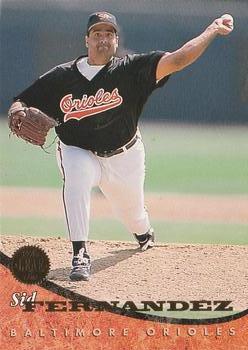 #246 Sid Fernandez - Baltimore Orioles - 1994 Leaf Baseball