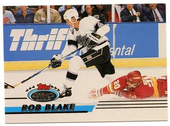 #246 Rob Blake - Los Angeles Kings - 1993-94 Stadium Club Hockey