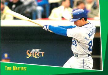 #246 Tino Martinez - Seattle Mariners - 1993 Select Baseball