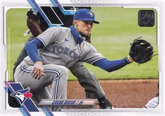 #246 Cavan Biggio - Toronto Blue Jays - 2021 Topps Baseball