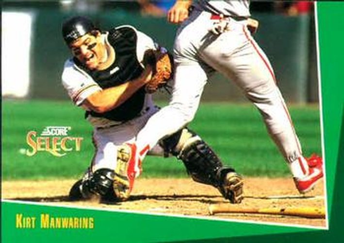 #247 Kirt Manwaring - San Francisco Giants - 1993 Select Baseball