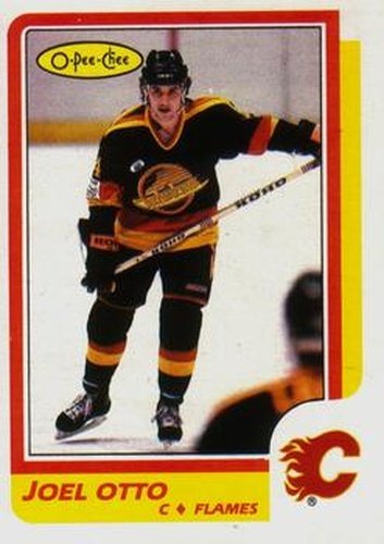 #247 Joel Otto - Calgary Flames - 1986-87 O-Pee-Chee Hockey