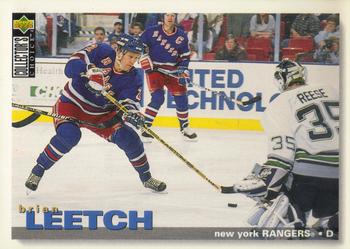 #247 Brian Leetch - New York Rangers - 1995-96 Collector's Choice Hockey