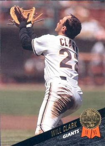 #247 Will Clark - San Francisco Giants - 1993 Leaf Baseball