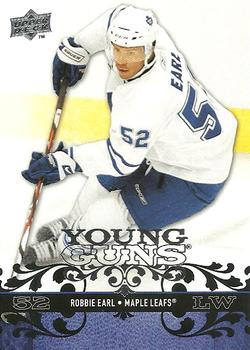 #247 Robbie Earl - Toronto Maple Leafs - 2008-09 Upper Deck Hockey