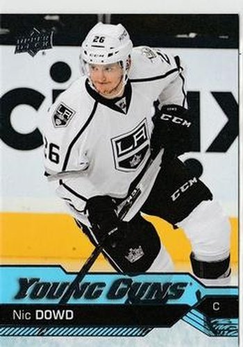 #247 Nic Dowd - Los Angeles Kings - 2016-17 Upper Deck Hockey