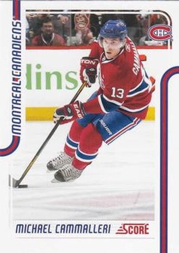#247 Mike Cammalleri - Montreal Canadiens - 2011-12 Score Hockey
