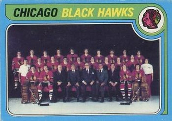#247 Chicago Blackhawks Team - Chicago Blackhawks - 1979-80 O-Pee-Chee Hockey