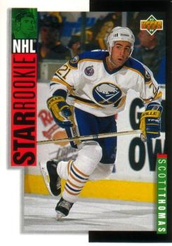#247 Scott Thomas - Buffalo Sabres - 1993-94 Upper Deck Hockey