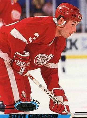 #247 Steve Chiasson - Detroit Red Wings - 1993-94 Stadium Club Hockey