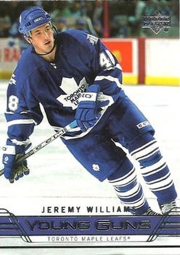 #247 Jeremy Williams - Toronto Maple Leafs - 2006-07 Upper Deck Hockey