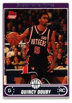 #247 Quincy Douby - Sacramento Kings - 2006-07 Topps Basketball