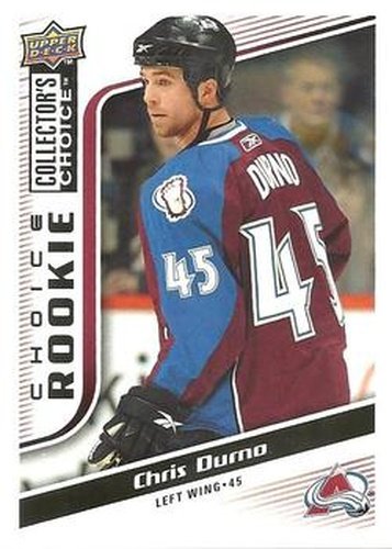 #247 Chris Durno - Colorado Avalanche - 2009-10 Collector's Choice Hockey