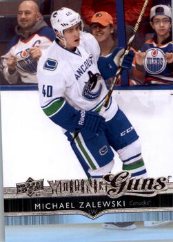 #247 Michael Zalewski - Vancouver Canucks - 2014-15 Upper Deck Hockey