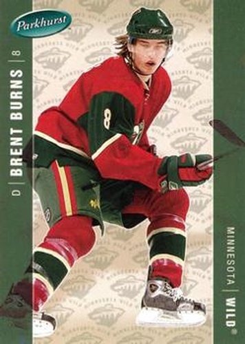 #247 Brent Burns - Minnesota Wild - 2005-06 Parkhurst Hockey