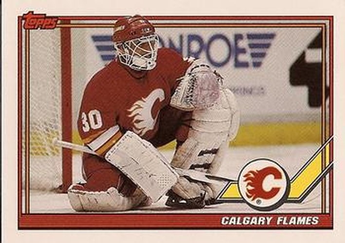 #247 Calgary Flames - Calgary Flames - 1991-92 Topps Hockey