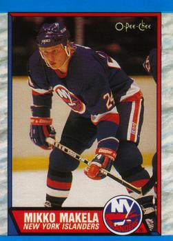 #247 Mikko Makela - New York Islanders - 1989-90 O-Pee-Chee Hockey