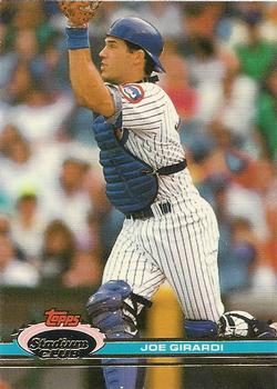 #247 Joe Girardi - Chicago Cubs - 1991 Stadium Club Baseball