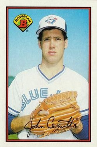 #247 John Cerutti - Toronto Blue Jays - 1989 Bowman Baseball