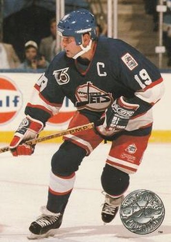 #247 Troy Murray - Winnipeg Jets - 1991-92 Pro Set Platinum Hockey