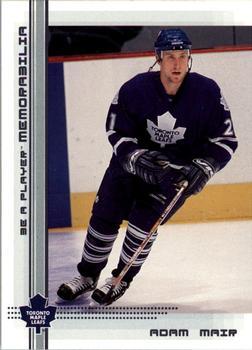 #247 Adam Mair - Toronto Maple Leafs - 2000-01 Be a Player Memorabilia Hockey