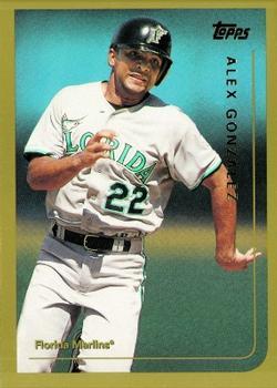 #247 Alex Gonzalez - Florida Marlins - 1999 Topps Baseball