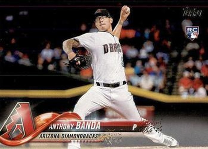 #247 Anthony Banda - Arizona Diamondbacks - 2018 Topps Baseball