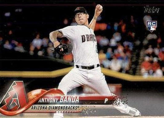 #247 Anthony Banda - Arizona Diamondbacks - 2018 Topps Baseball