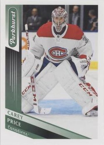 #247 Carey Price - Montreal Canadiens - 2019-20 Parkhurst Hockey