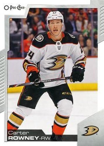 #247 Carter Rowney - Anaheim Ducks - 2020-21 O-Pee-Chee Hockey