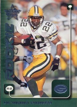 #247 De'Mond Parker - Green Bay Packers - 1999 Leaf Rookies & Stars Football