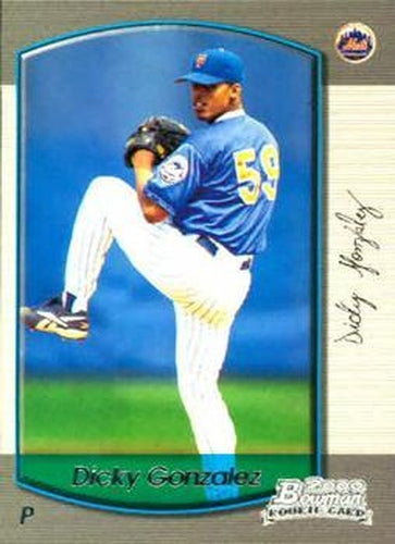 #247 Dicky Gonzalez - New York Mets - 2000 Bowman Baseball