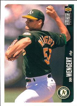 #247 Don Wengert - Oakland Athletics - 1996 Collector's Choice Baseball