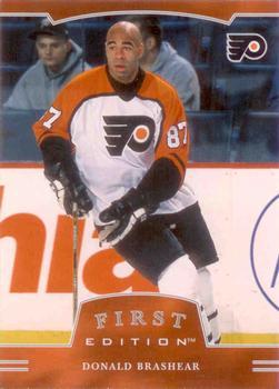 #247 Donald Brashear - Philadelphia Flyers - 2002-03 Be a Player First Edition Hockey
