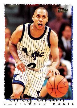 #247 Greg Grant - Orlando Magic - 1994-95 Topps Basketball