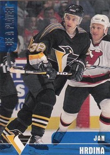 #247 Jan Hrdina - Pittsburgh Penguins - 1999-00 Be a Player Memorabilia Hockey