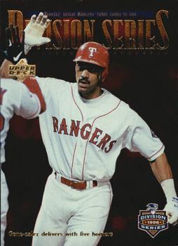 #247 Juan Gonzalez - Texas Rangers - 1997 Upper Deck Baseball