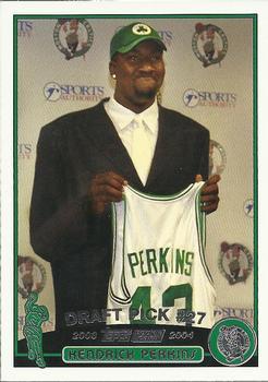 #247 Kendrick Perkins - Boston Celtics - 2003-04 Topps Basketball