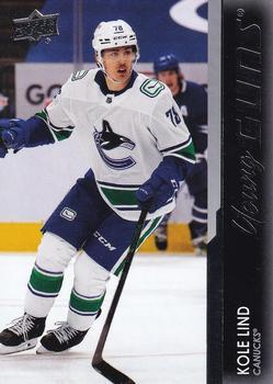 #247 Kole Lind - Vancouver Canucks - 2021-22 Upper Deck Hockey
