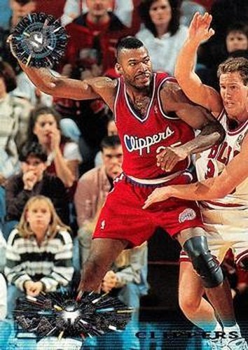#247 Loy Vaught - Los Angeles Clippers - 1995-96 Stadium Club Basketball