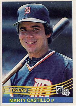 #247 Marty Castillo - Detroit Tigers - 1984 Donruss Baseball