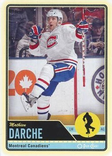 #247 Mathieu Darche - Montreal Canadiens - 2012-13 O-Pee-Chee Hockey