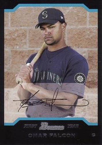 #247 Omar Falcon - Seattle Mariners - 2004 Bowman Baseball
