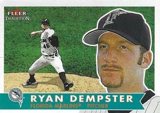 #247 Ryan Dempster - Florida Marlins - 2001 Fleer Tradition Baseball